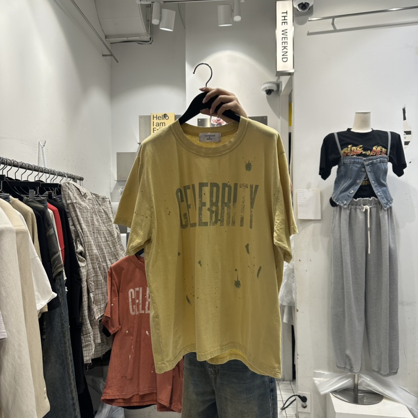 THE WEEKND東大門實拍女裝新品推薦真品職業人氣時尚熱賣T恤CLODET恤圖色1