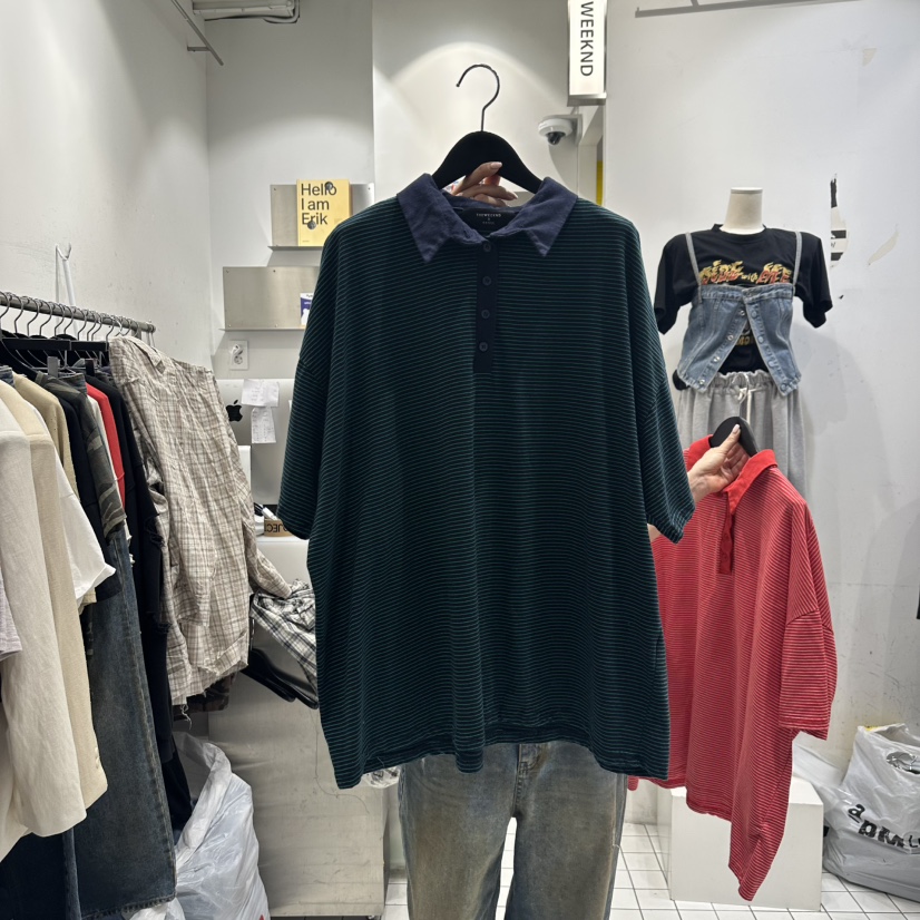 THE WEEKND東大門實拍女裝新品時尚人氣25春夏推薦真品T恤CLODET恤圖色2