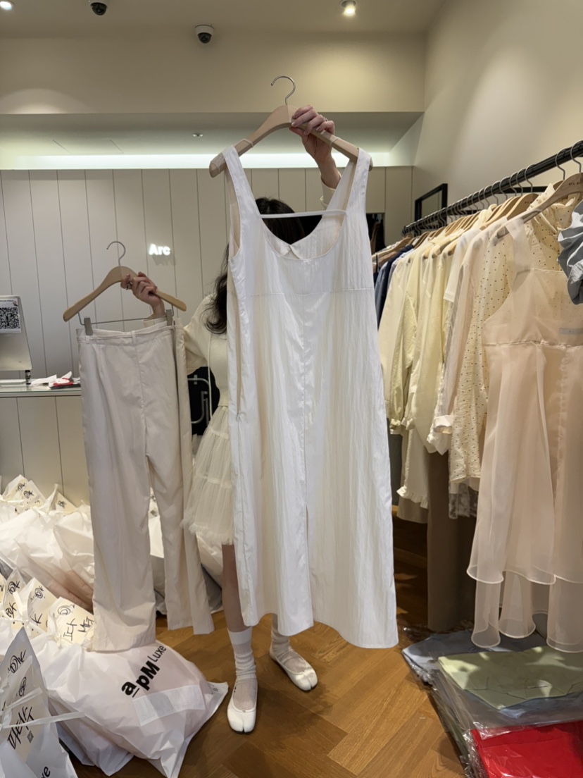 ARC韓國直郵女裝新品熱賣25春夏人氣真品休閑職業時尚連衣裙ARC EN CIEL連衣裙圖色2