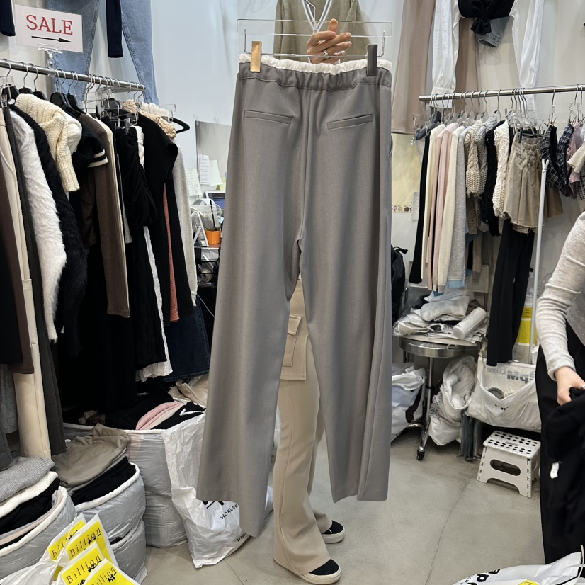 BILLION-L韓國代購女士新款休閑25春夏人氣熱賣時尚休閑褲BILLION-L休閑褲