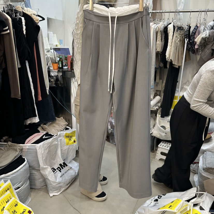 BILLION-L韓國代購女士新款休閑25春夏人氣熱賣時尚休閑褲BILLION-L休閑褲圖色2