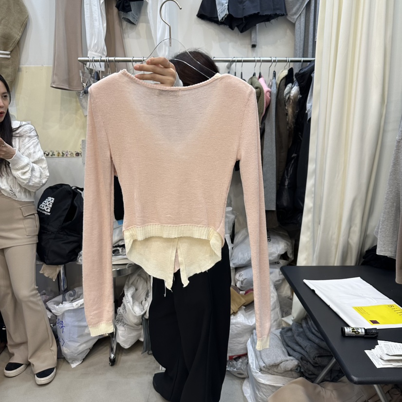BILLION-L東大門實拍女裝新款推薦休閑職業真品時尚針織衫BILLION-L針織衫