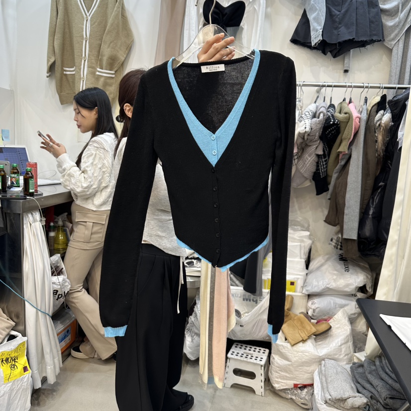 BILLION-L東大門實拍女裝新款推薦休閑職業真品時尚針織衫BILLION-L針織衫