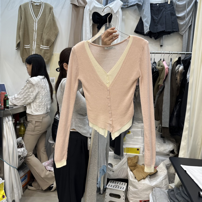 BILLION-L東大門實拍女裝新款推薦休閑職業真品時尚針織衫BILLION-L針織衫圖色2