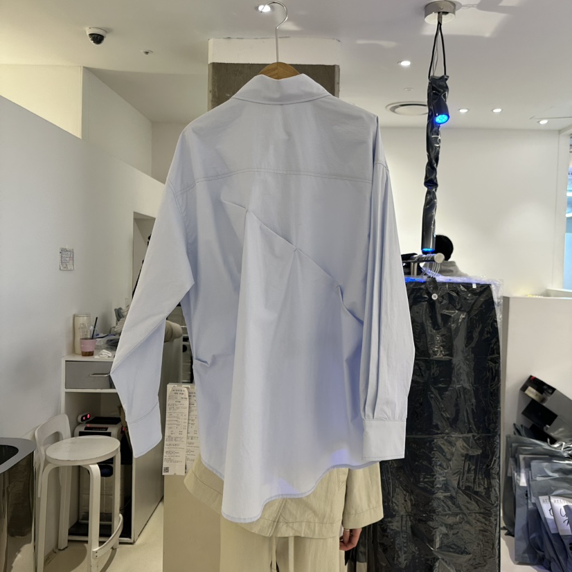 ART IS OVER韓國代購女裝新款職業推薦25春夏真品襯衫蕾絲衫ART IS OVER襯衫/蕾絲衫