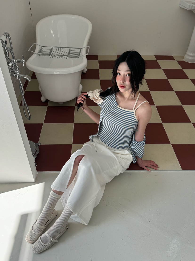 MARKE-P韓國直郵女士新品休閑時尚25春夏職業套裝套裝開衫MARKE-P套裝