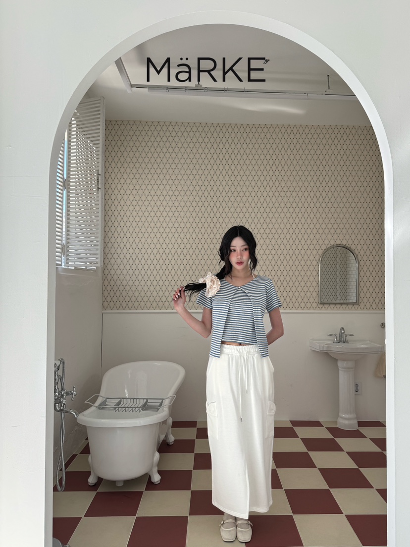MARKE-P韓國直郵女士新品休閑時尚25春夏職業套裝套裝開衫MARKE-P套裝