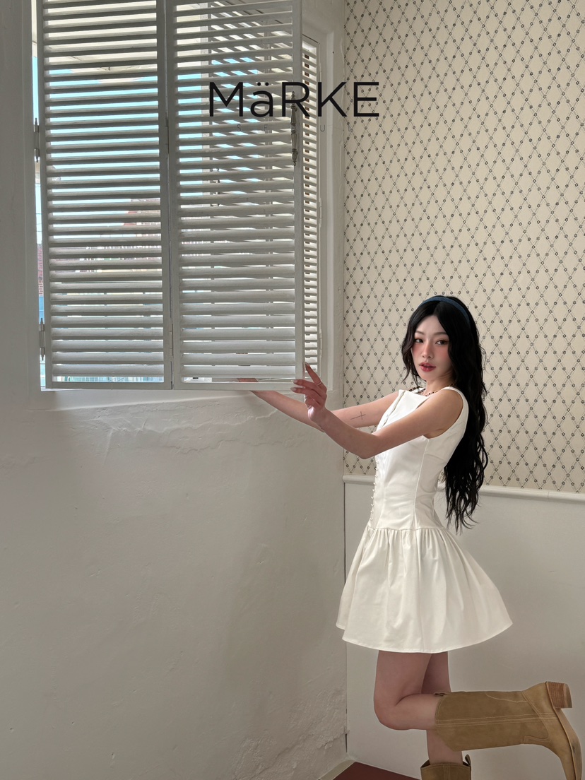 MARKE-P東大門實拍女裝新款25春夏時尚人氣休閑熱賣連衣裙MARKE-P連衣裙
