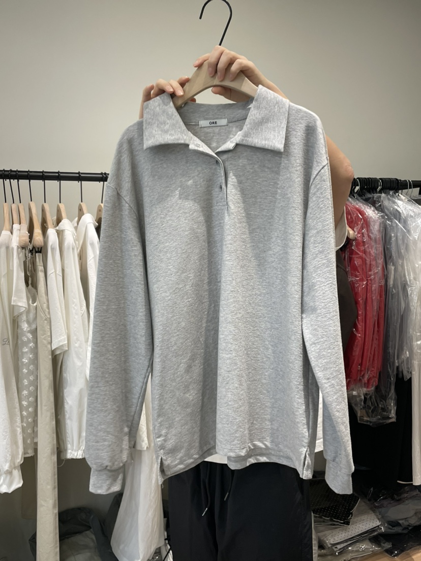 ORE-P東大門直郵女士新款25春夏熱賣推薦休閑時尚真品長袖T恤ORE長袖T恤圖色1