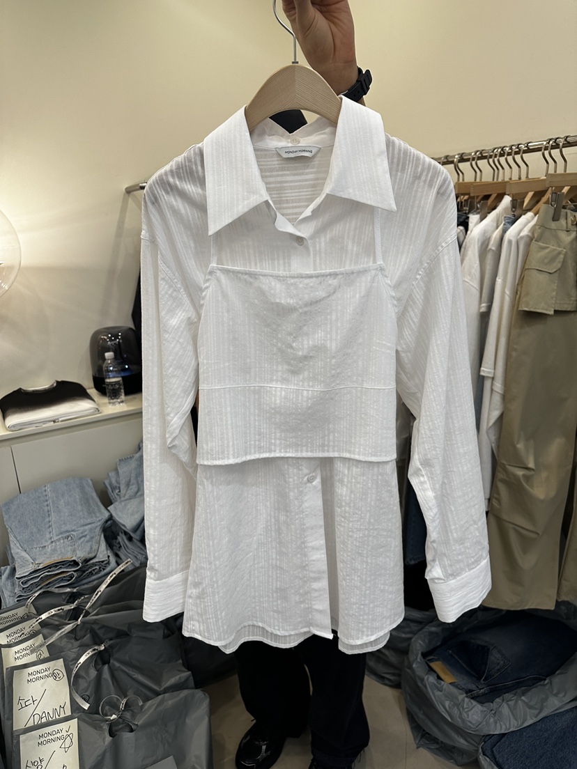 MONDAYMORING韓國代購女裝新品休閑25春夏人氣熱賣套裝套裝MONDAYMORING套裝圖色1