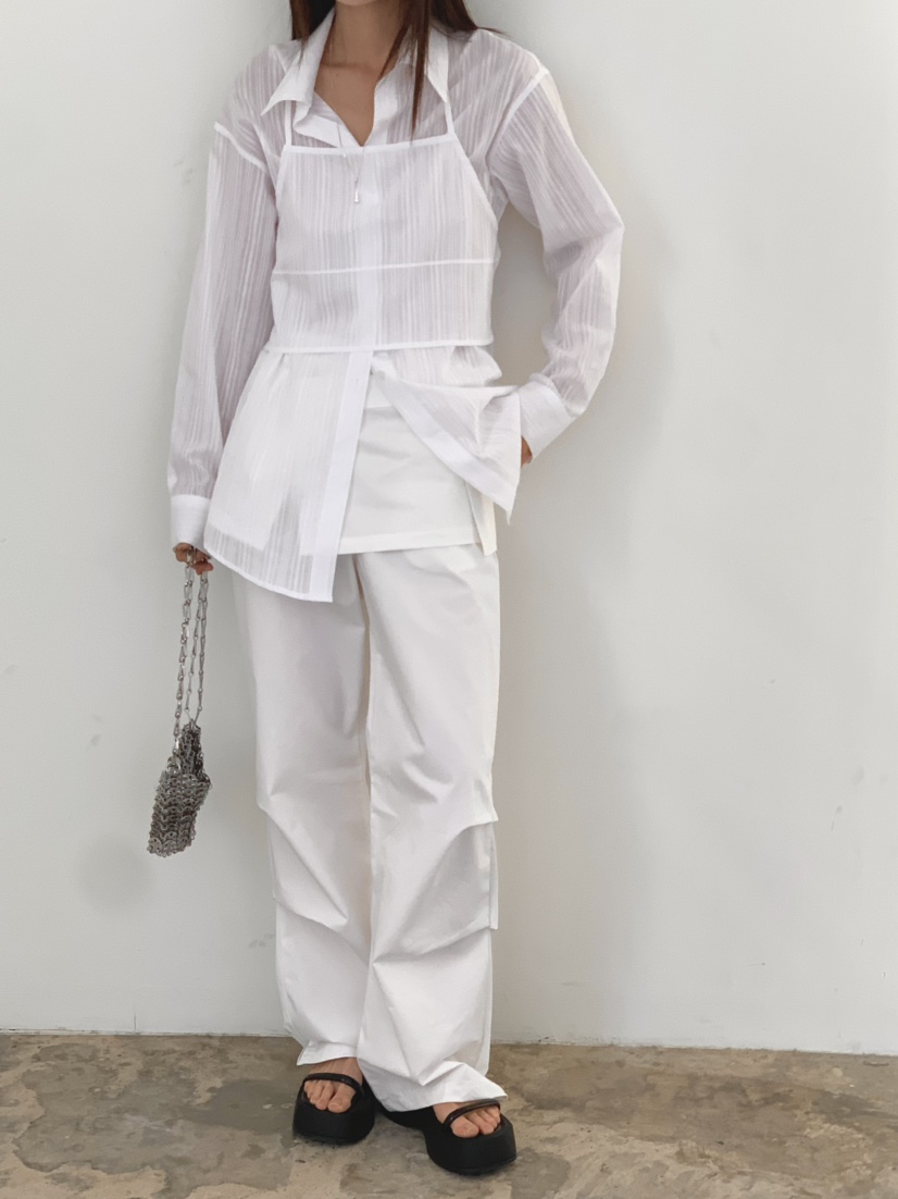 MONDAYMORING東大門實拍女士新款推薦職業時尚休閑裙褲可拆卸MONDAYMORING裙褲