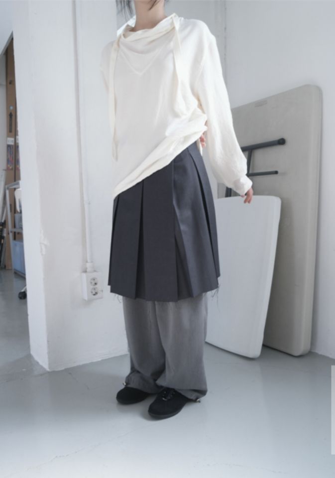 LIVE FOREVER東大門代購女裝新款時尚職業推薦半身裙中短裙LIVE FOR_EVER半身裙/中短裙