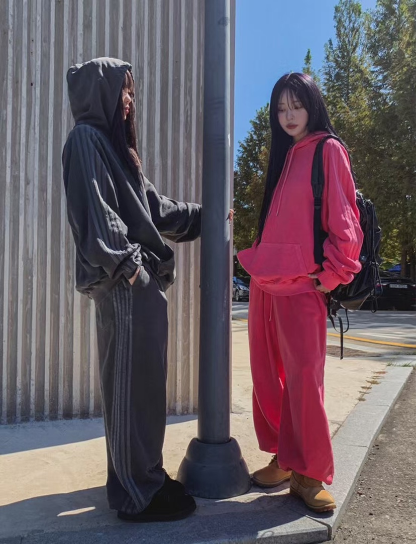 NUEUN東大門實拍女裝新款時尚人氣推薦真品職業休閑衛衣連帽NUEUN/SEEOT衛衣