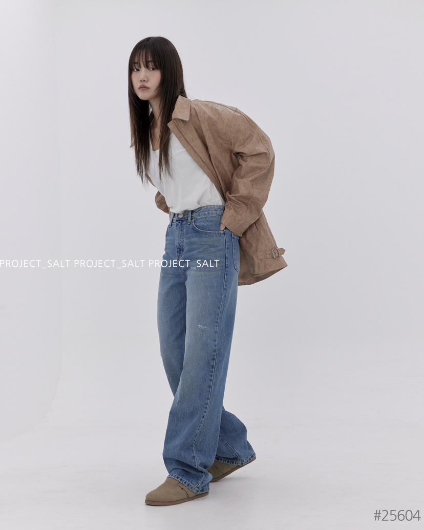 PROJECT SALT韓國直郵女士新品真品牛仔褲PROJECTSALT牛仔褲