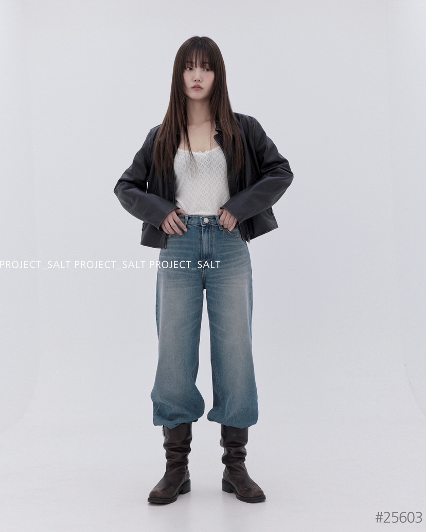 PROJECT SALT東大門直郵女士新品休閑牛仔褲PROJECTSALT牛仔褲