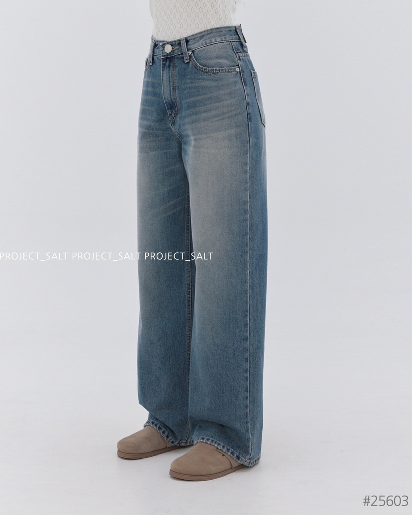 PROJECT SALT東大門直郵女士新品休閑牛仔褲PROJECTSALT牛仔褲