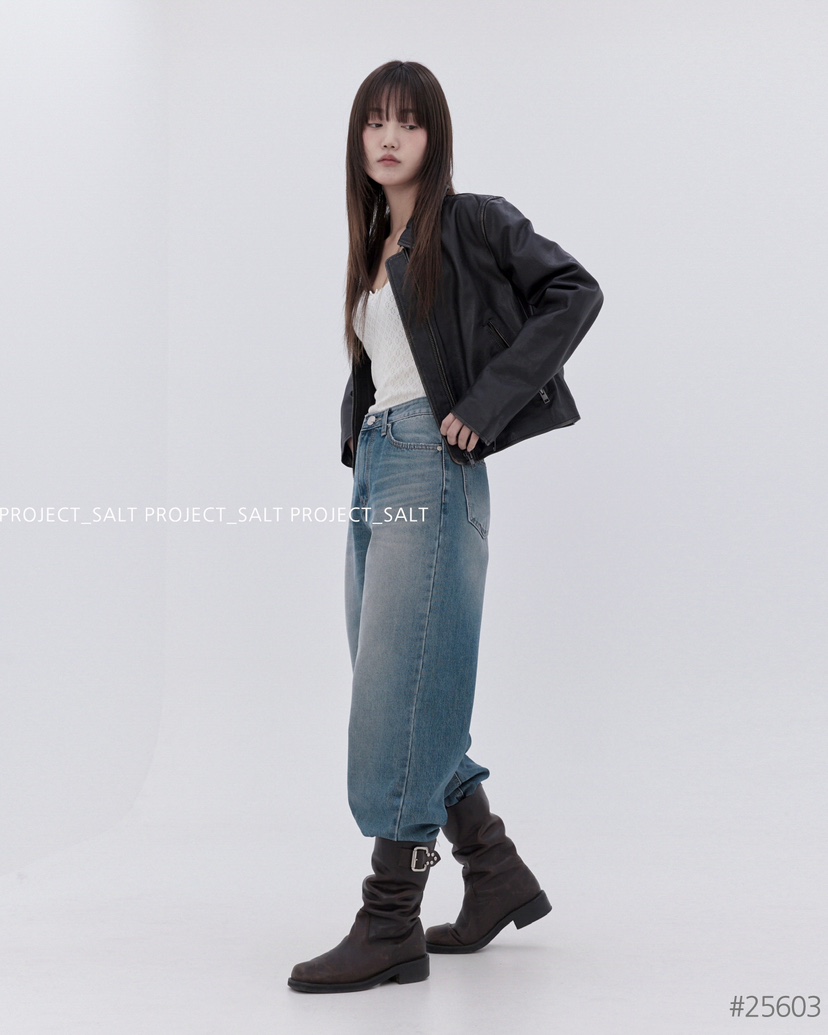 PROJECT SALT東大門直郵女士新品休閑牛仔褲PROJECTSALT牛仔褲