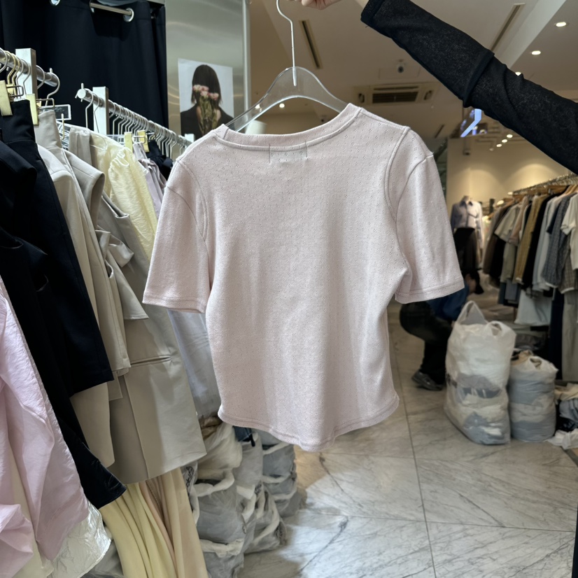 CHEAP-CHIC韓國代購女士新款真品時尚休閑25春夏職業人氣T恤CHEAP-CHIC/CHARLES THE SECONDT恤