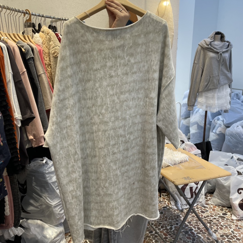 THE LINE-Q東大門代購女士新品25春夏休閑時尚推薦人氣T恤THE LINE-QT恤