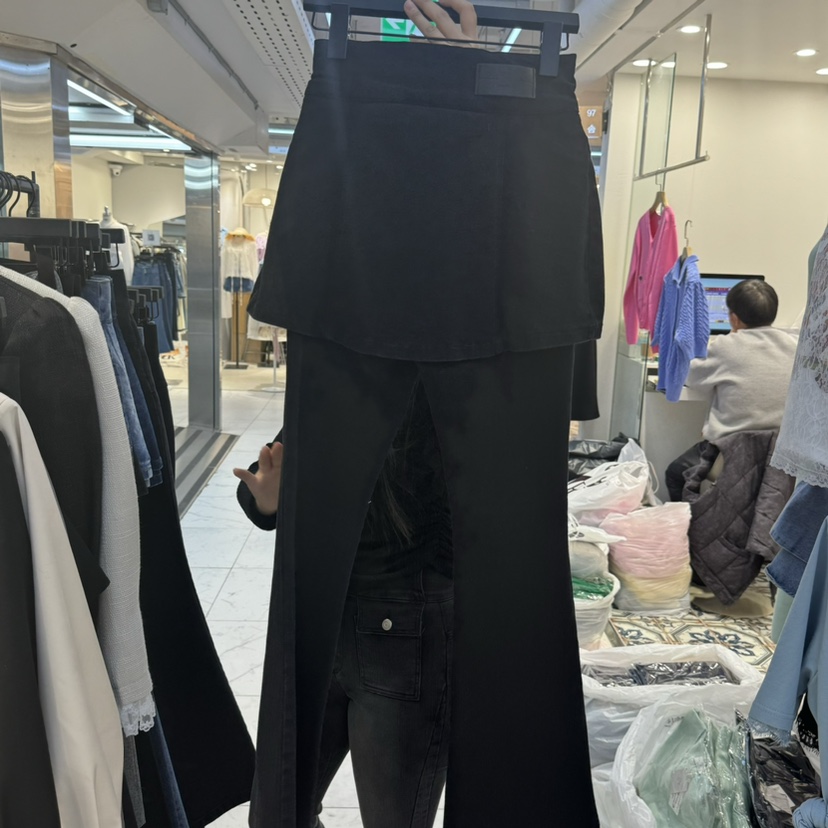 MONOPOLY韓國代購女士新品時尚25春夏職業熱賣推薦真品牛仔褲KC MARKET牛仔褲