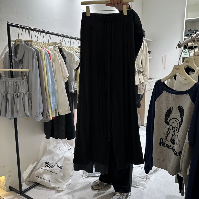 MAY DOROYHY韓國直郵女士新款25春夏熱賣時尚真品休閑休閑褲MAY DOROYHY休閑褲圖色1