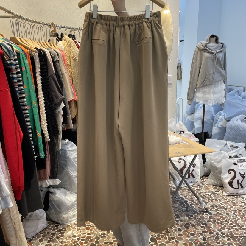 THE LINE-Q東大門代購女裝新款熱賣真品推薦休閑25春夏休閑褲THE LINE-q休閑褲