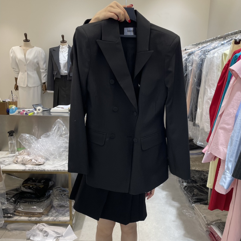 INNO韓國代購女裝新款25春夏真品時尚休閑職業熱賣推薦夾克INNO夾克圖色2