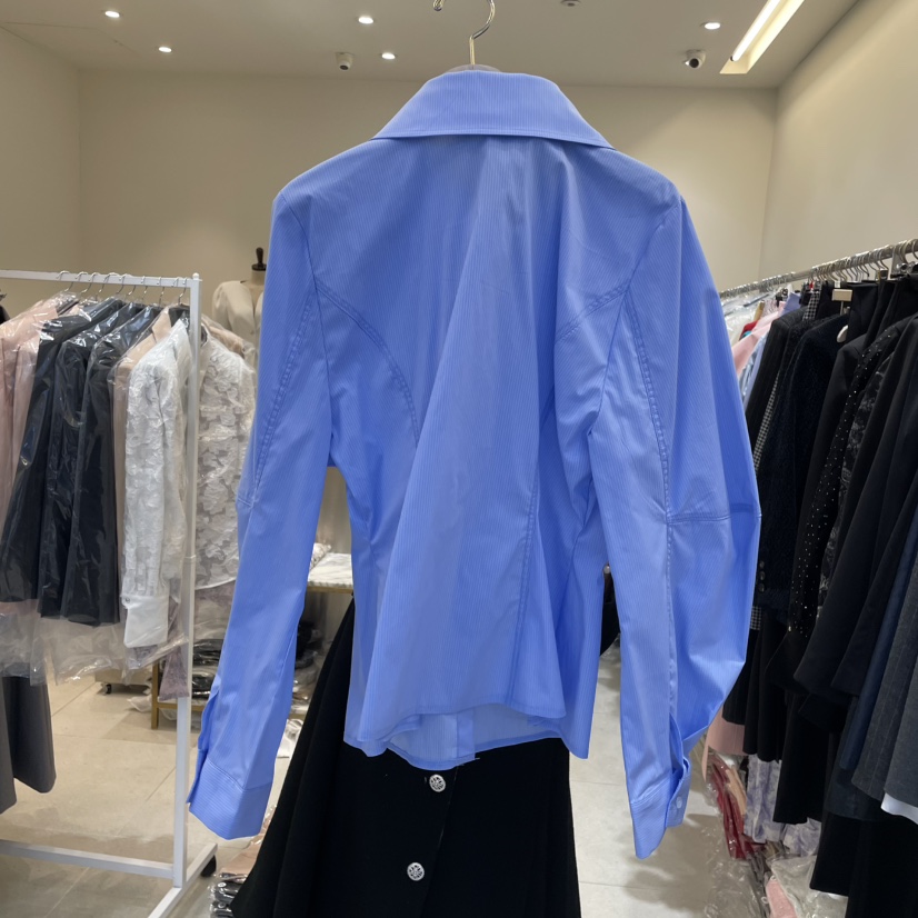 INNO東大門直郵女裝新品職業休閑熱賣人氣推薦25春夏襯衫蕾絲衫INNO襯衫/蕾絲衫