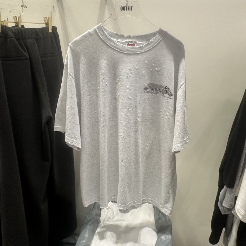OUTFIT韓國代購女士新款時尚人氣休閑熱賣25春夏真品推薦T恤OUTFITT恤