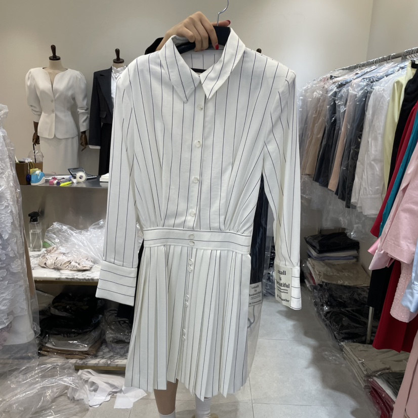 INNO東大門代購女裝新品推薦熱賣時尚休閑人氣真品職業連衣裙INNO連衣裙圖色2
