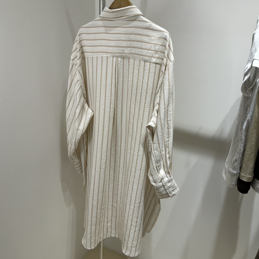 ART IS OVER韓國直郵女士新款人氣25春夏職業真品長款風衣ART IS OVER長款風衣