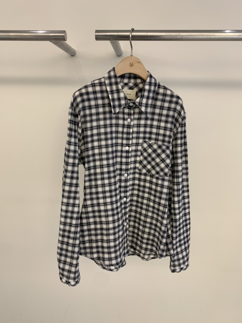 SELECT MARKET東大門實拍女士新品推薦熱賣襯衫蕾絲衫格紋SELECT MARKET襯衫/蕾絲衫圖色2