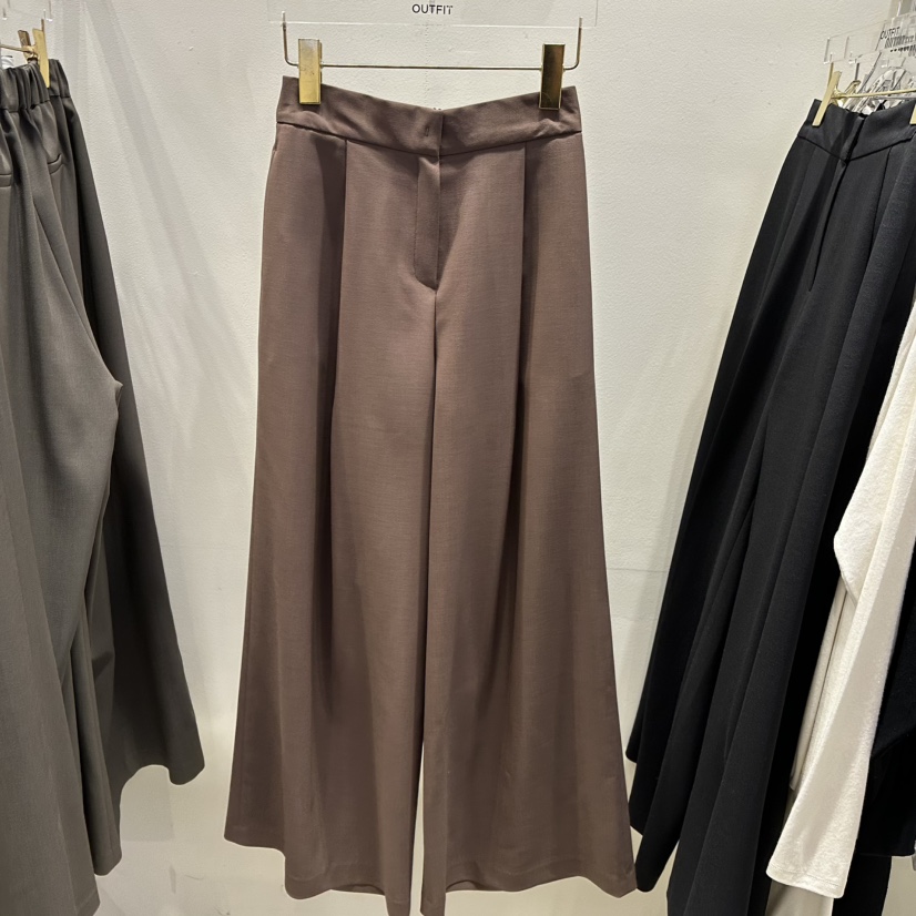 OUTFIT東大門實拍女裝新品人氣職業25春夏推薦真品熱賣休閑褲OUTFIT休閑褲圖色2