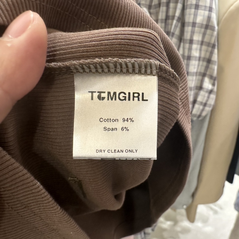 TOMGIRL東大門代購女士新款休閑人氣熱賣時尚真品25春夏T恤TOMGIRLT恤