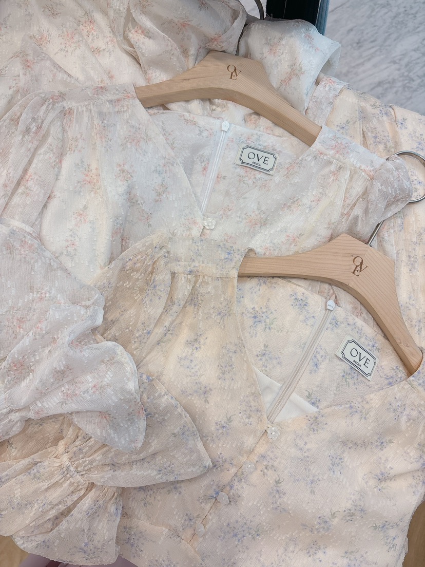 OVE東大門直郵女士新品真品推薦時尚25春夏人氣熱賣職業連衣裙OVE連衣裙