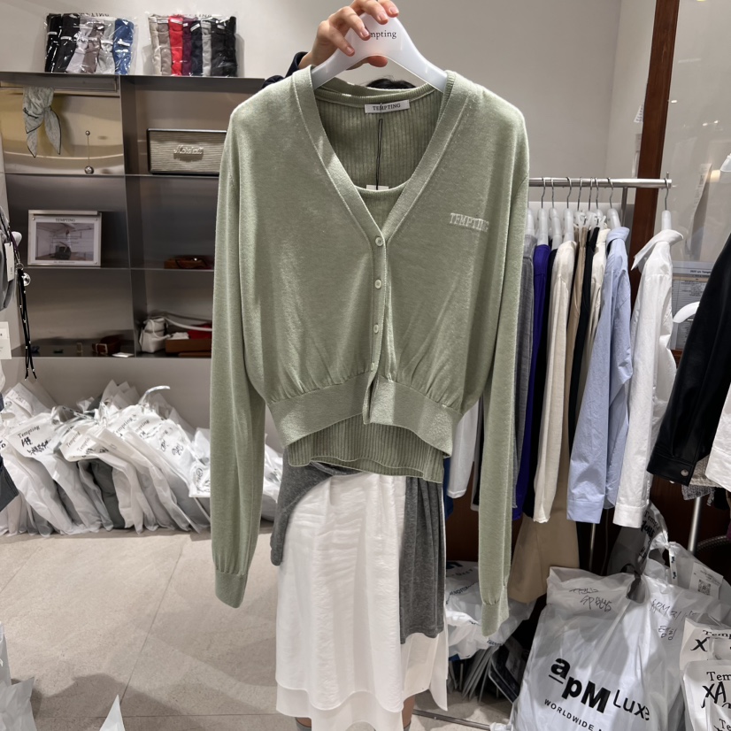 TEMPTING韓國代購女裝新款時尚人氣推薦職業25春夏真品套裝TEMPTING套裝圖色1