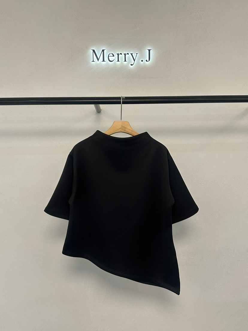 MERRY-J韓國直郵女士新款人氣真品時尚25春夏職業熱賣推薦T恤MERRY-JT恤