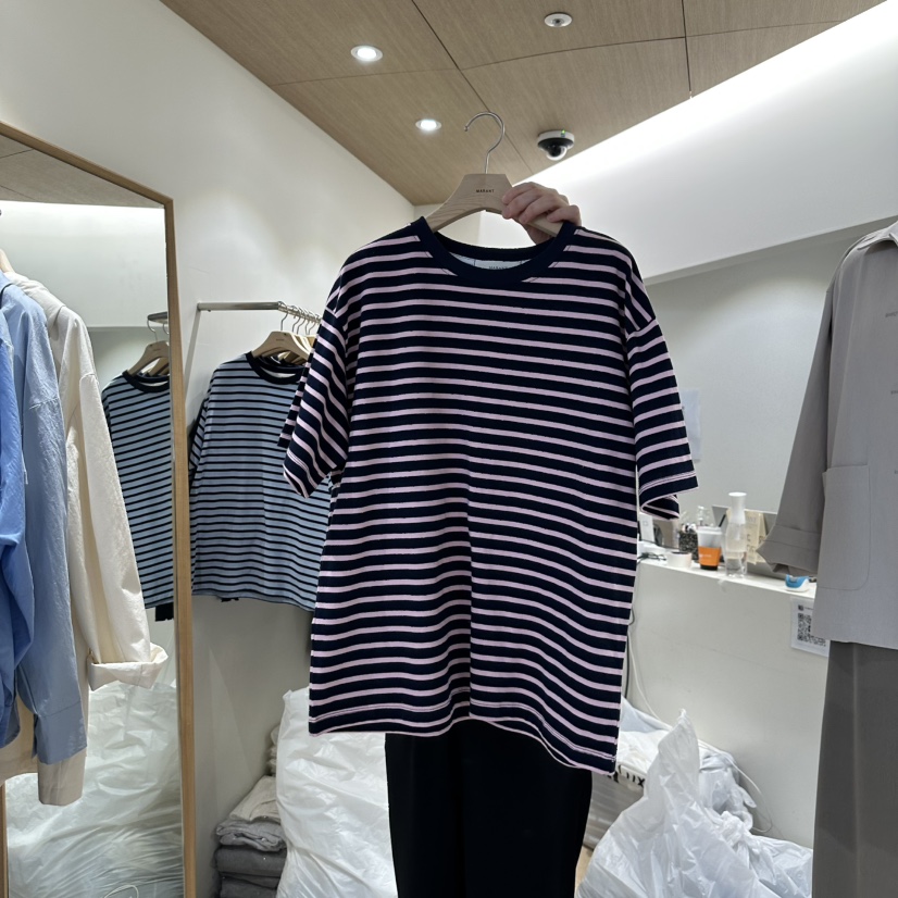 MARANT韓國代購女裝新品人氣職業時尚真品休閑推薦熱賣25春夏T恤MARANTT恤圖色3