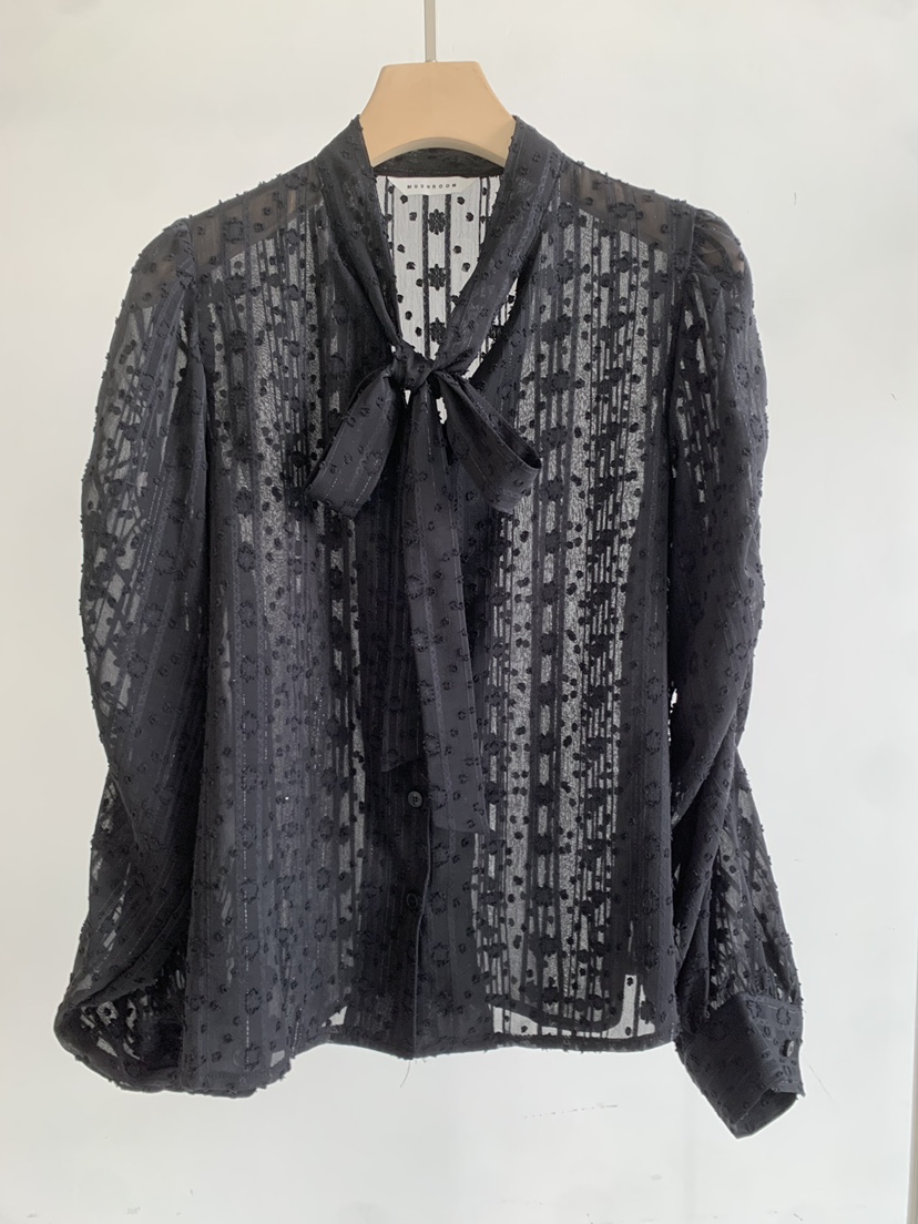 MUSHROOM-A東大門實拍女裝新款人氣推薦休閑熱賣襯衫蕾絲衫MUSHROOM襯衫/蕾絲衫圖色3