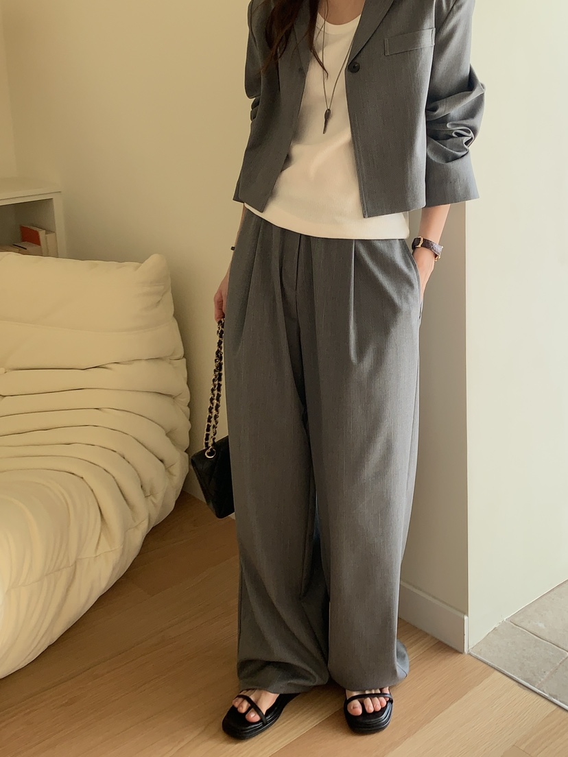 BAKING POWDER韓國代購女裝新款職業休閑熱賣人氣時尚休閑褲BAKING POWDER休閑褲