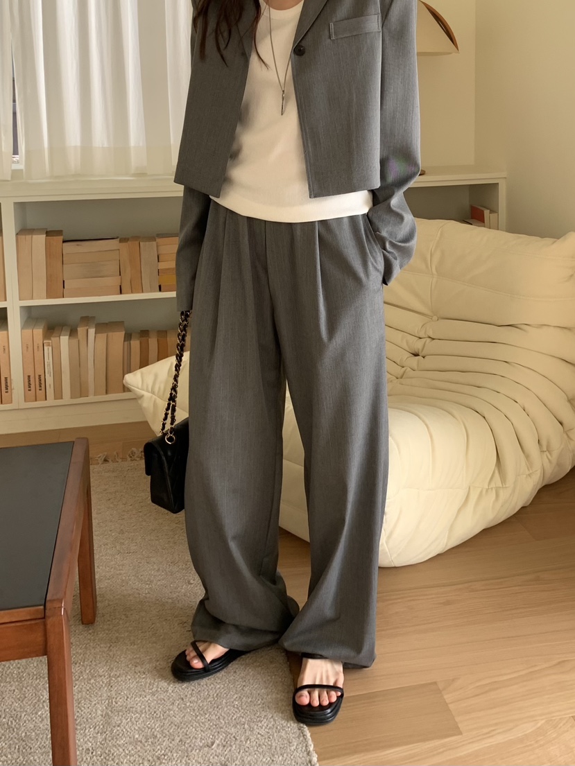 BAKING POWDER韓國代購女裝新款職業休閑熱賣人氣時尚休閑褲BAKING POWDER休閑褲