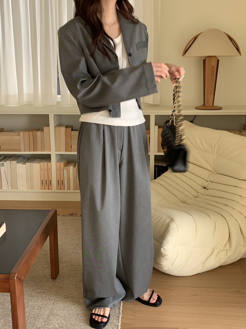 BAKING POWDER韓國代購女裝新款職業休閑熱賣人氣時尚休閑褲BAKING POWDER休閑褲