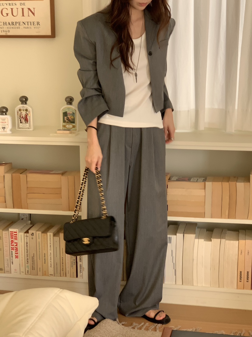 BAKING POWDER韓國代購女裝新款職業休閑熱賣人氣時尚休閑褲BAKING POWDER休閑褲