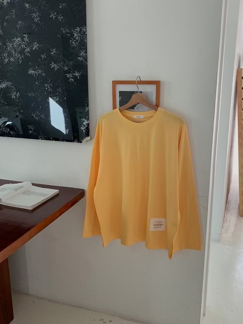 ATTENTION-어텐션-T東大門直郵女裝新款真品推薦熱賣長袖T恤NUMBERING/ATTENTION長袖T恤