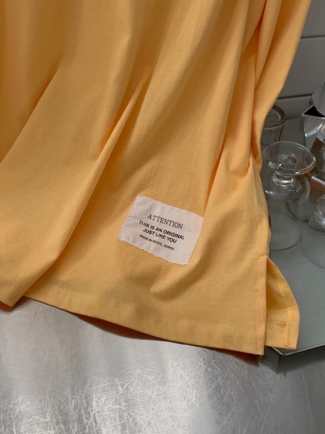 ATTENTION-어텐션-T東大門直郵女裝新款真品推薦熱賣長袖T恤NUMBERING/ATTENTION長袖T恤