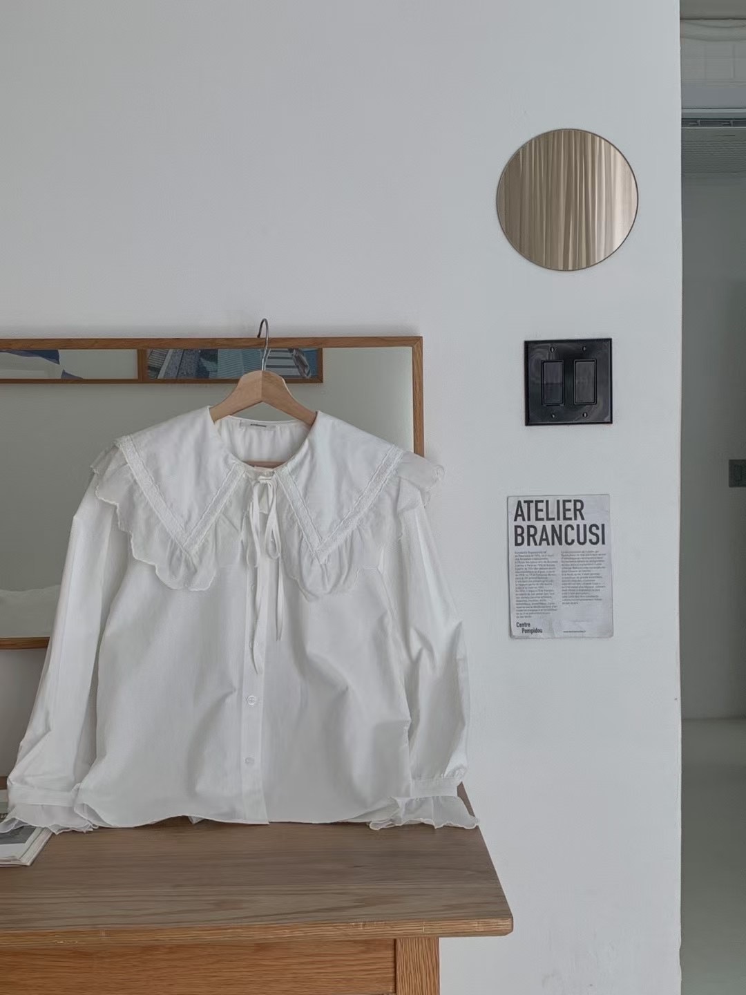 ATTENTION-어텐션-T東大門實拍女裝新品職業真品襯衫蕾絲衫NUMBERING/ATTENTION襯衫/蕾絲衫