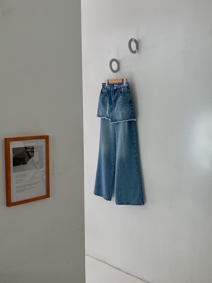 ATTENTION-어텐션-T東大門實拍女裝新款時尚休閑人氣裙褲NUMBERING/ATTENTION裙褲