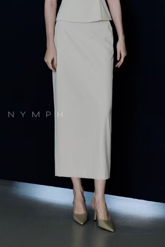 NYMPH東大門代購女士新品真品時尚職業推薦熱賣人氣25春夏長裙NYMPH長裙