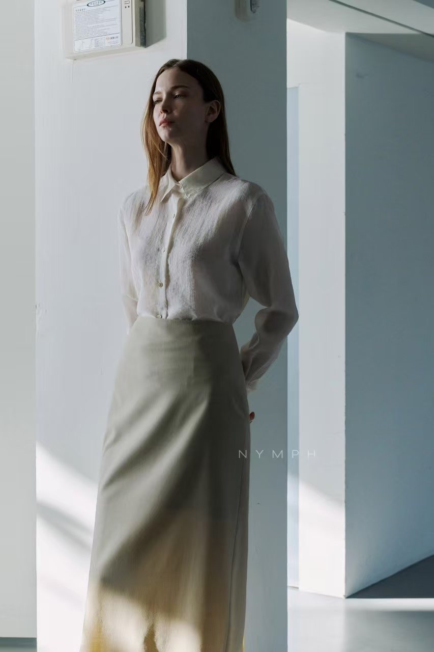 NYMPH韓國直郵女士新款真品人氣25春夏推薦職業熱賣襯衫蕾絲衫NYMPH襯衫/蕾絲衫