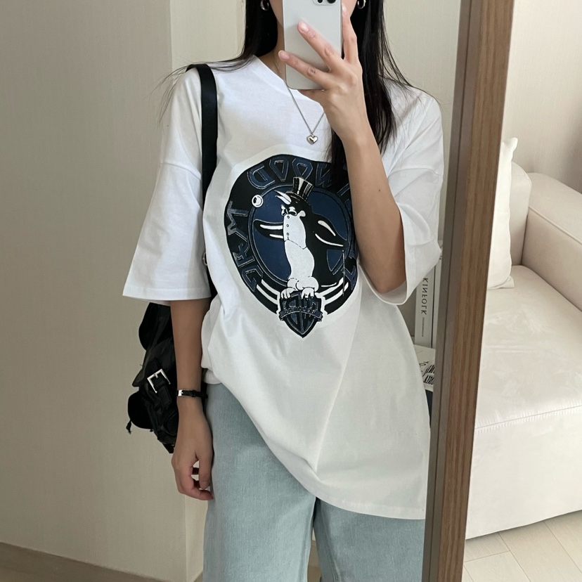 FROMJINI東大門代購女士新款真品25春夏時尚人氣熱賣休閑T恤FROMJINIT恤
